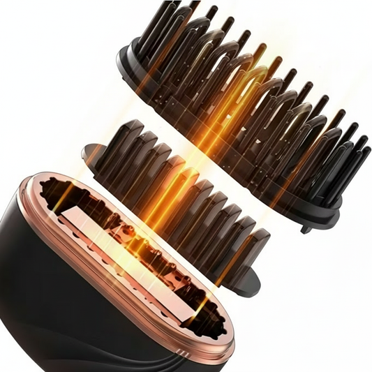 Mini Portable Wireless Hair Straightener Brush