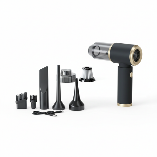 4-in-1 Wireless Mini Vacuum Cleaner - Bag Included.